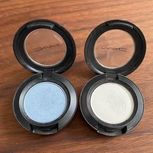 MAC cosmetics eyeshadows - Fade and White Frost